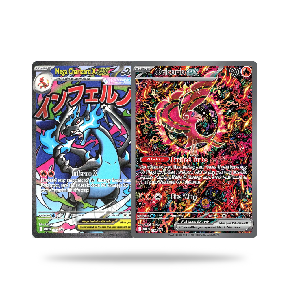 Set de Promos Ultra Premium Mega charizard