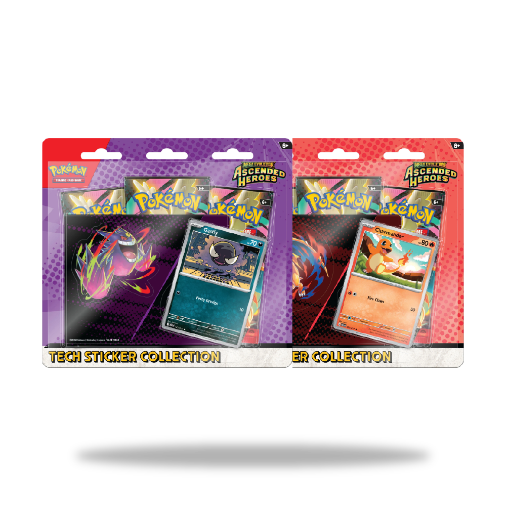 Mega Evolution: Ascended Heroes Tech Sticker Collection